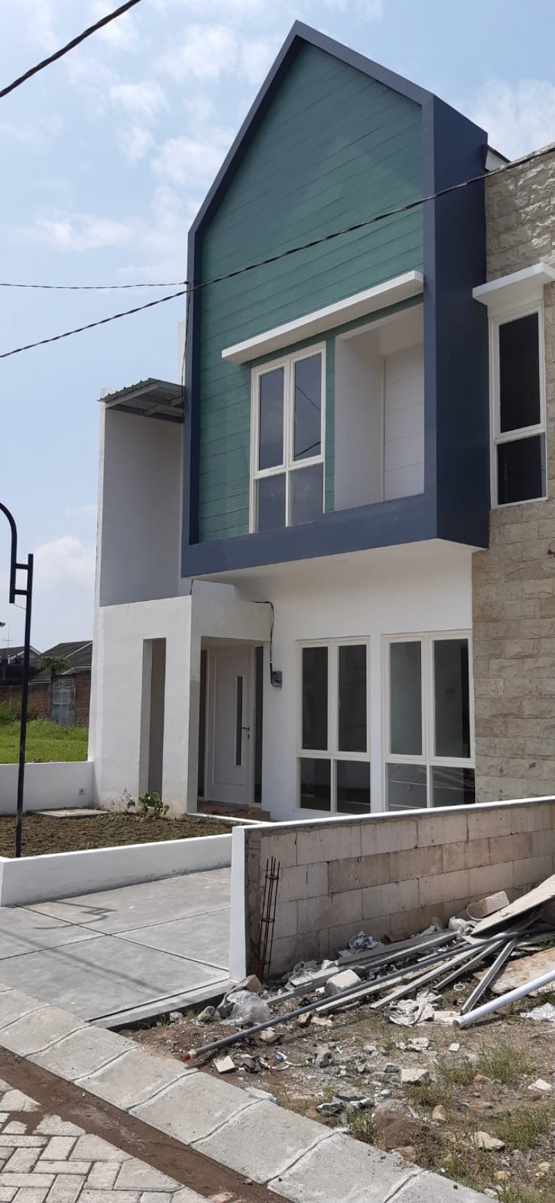 Pembangunan Rumah Tipe 58 -2 Lantai di Perumahan Bumi Papan Selaras